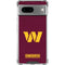NFL Washington Commanders Distressed Google Pixel 7a Clear Case